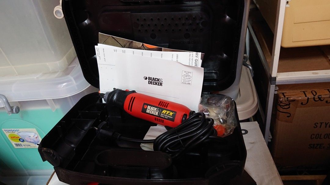 Black and Decker Rotary Tool, Hobbies & Toys, Stationery & Craft, Craft