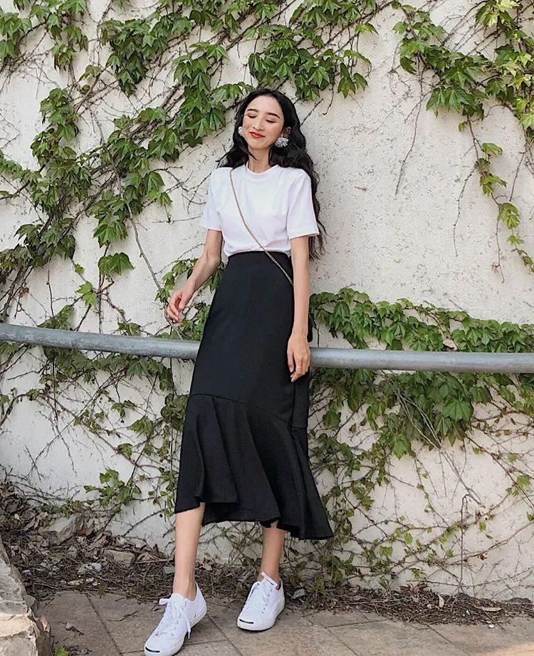 Black Mermaid Skirt