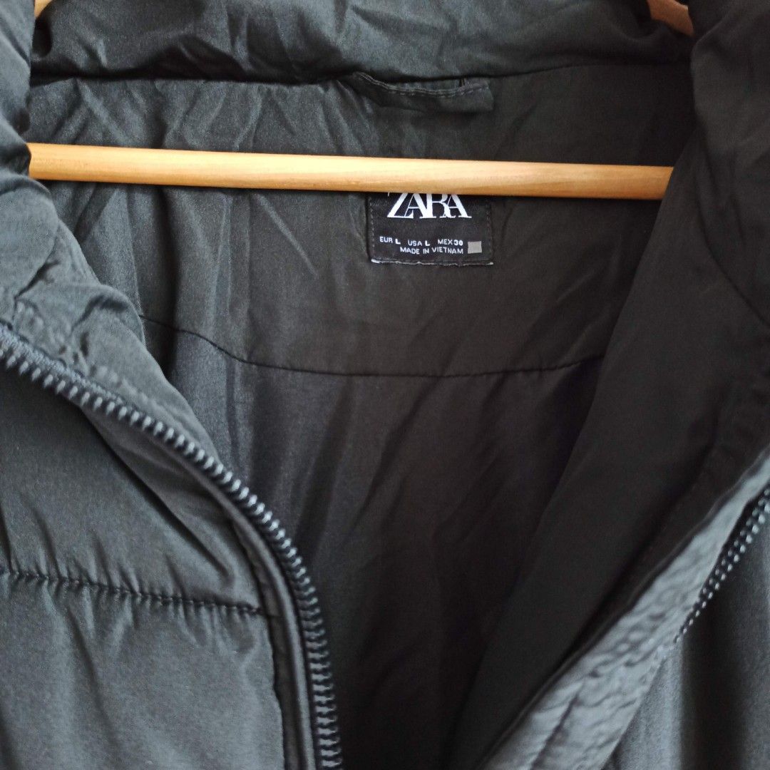 BN Zara Waterproof Puffer Jacket, Men's Fashion, Coats, Jackets and