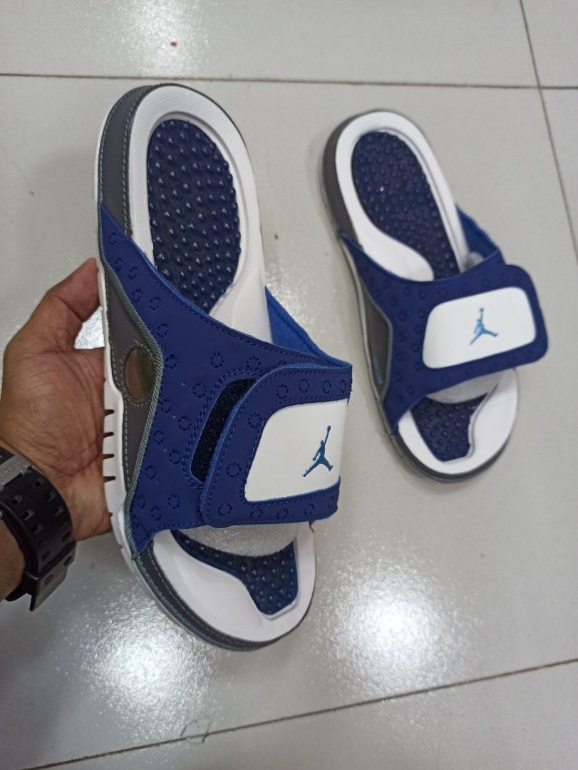 Jordan retro 13 slippers on sale