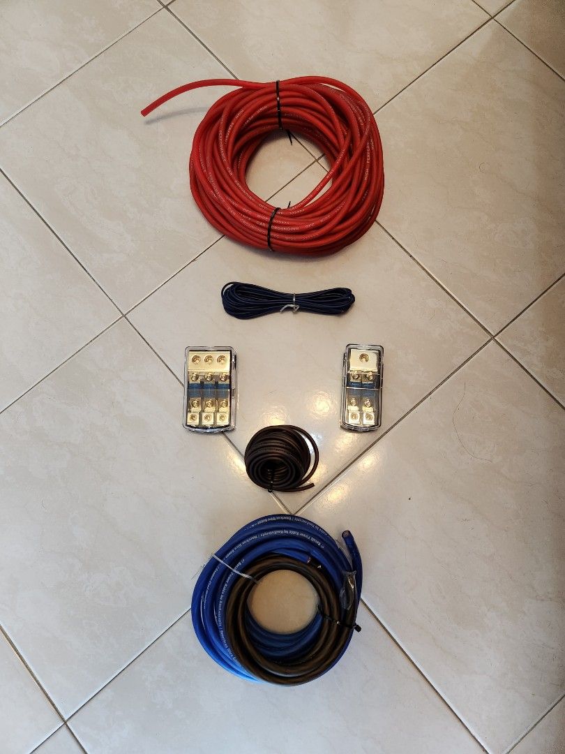 Car Audio Amplifier Power cable, Car Accessories, Electronics & Lights