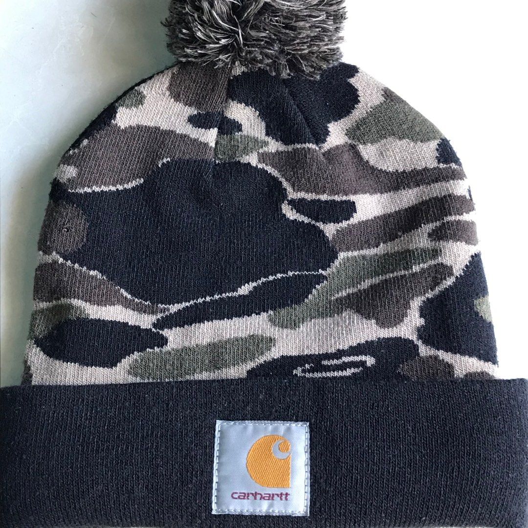 Carhartt pom pom beanie store
