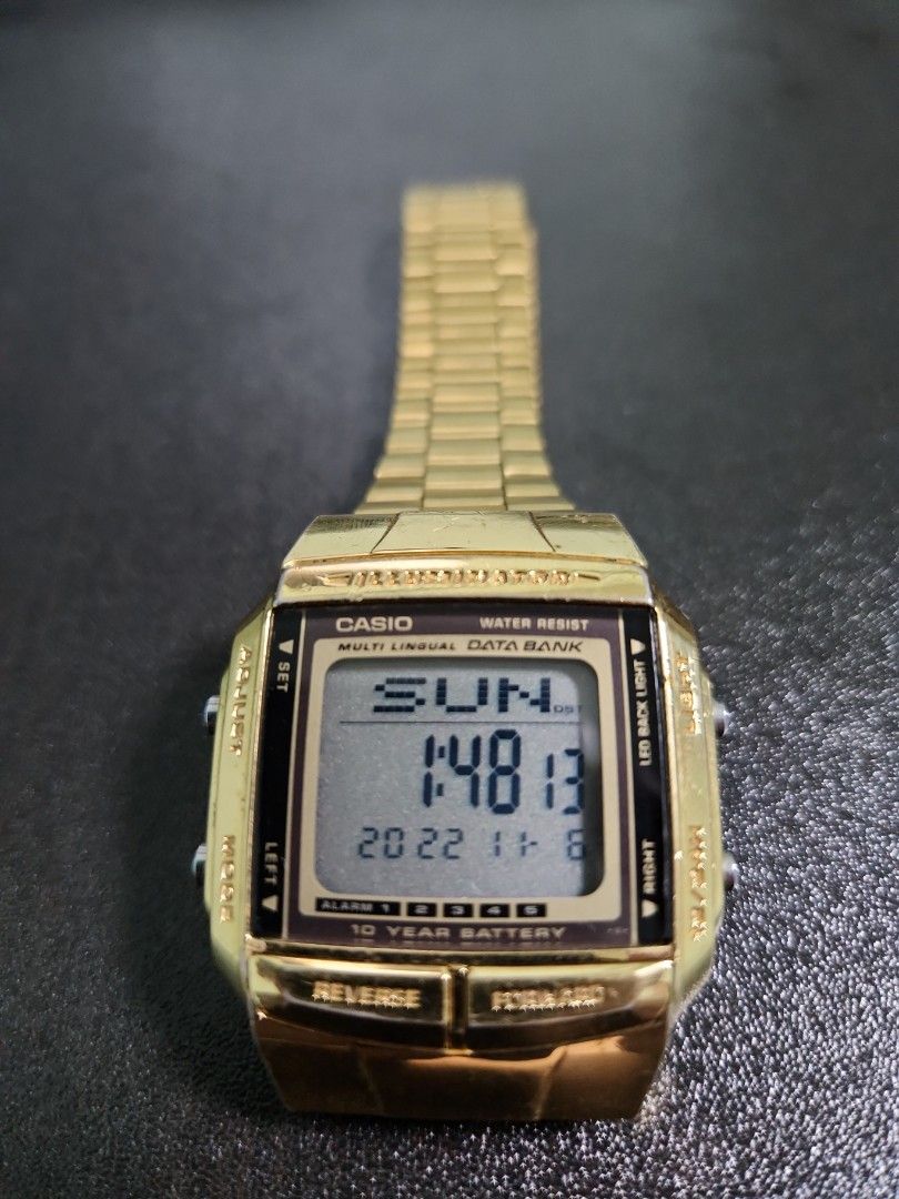 Casio Retro DB 360 Gold