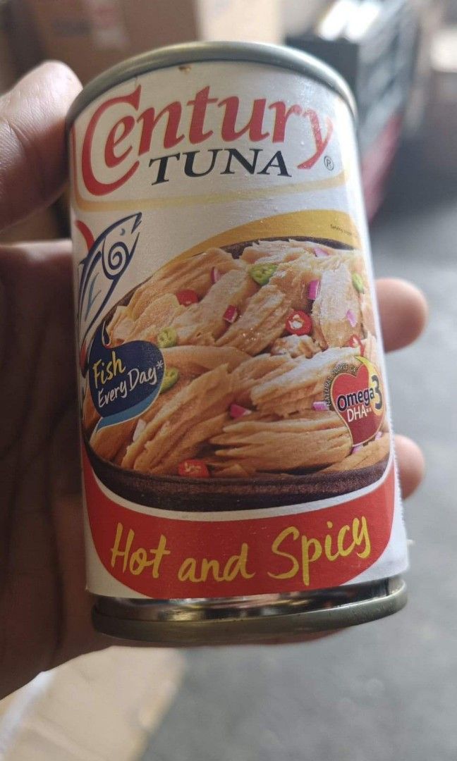 Century tuna hot and spicy 155g, Food & Drinks, Packaged & Instant Food