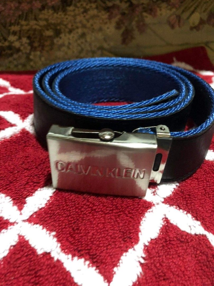 Calvin klein deals men's belt sale