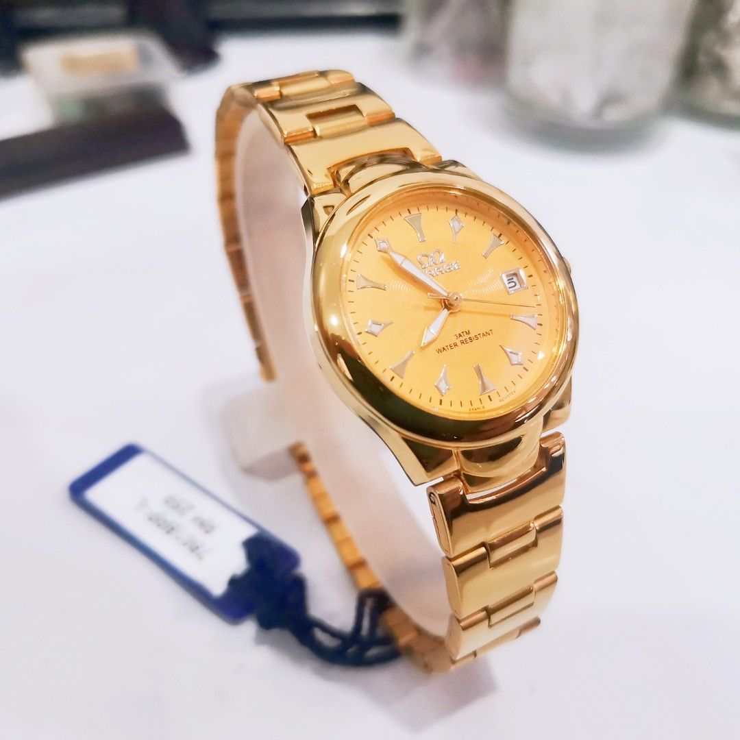 CLEARANCE Mirage Gold Ladies Analog Watch