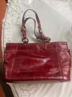 Authentic Coach Red handbag