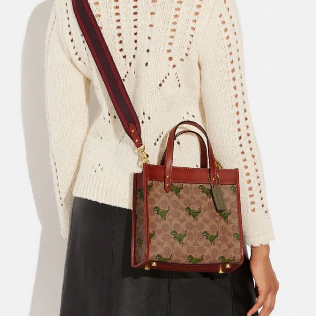 Coach tote on sale sling bag