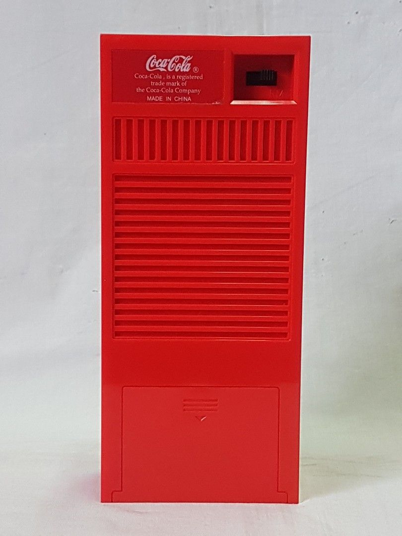 Coca-Cola Vending Machine AM/FM Transistor Radio, Hobbies & Toys ...