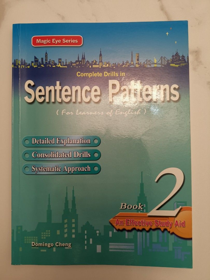 Complete Drills in Sentence Patterns, 興趣及遊戲, 書本 & 文具, 教科書 Carousell