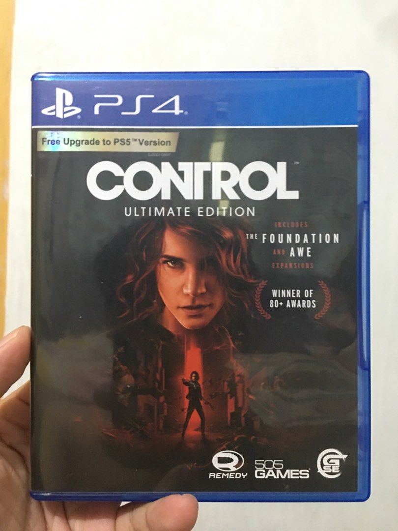 CONTROL PS4 Game PS5 Game CONTROL Ultimate Edition, Video Gaming, Video