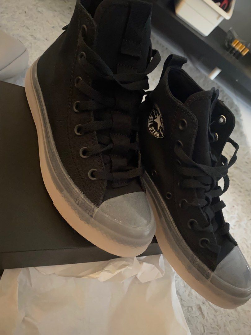 Converse ctas hi black on sale