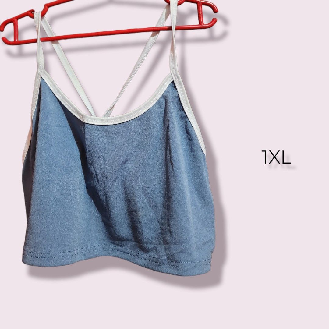 Criss Cross Contrast Binding Cami Top plus 1xl (Category: Others Tops) located in Quezon City. Submitted by rochels (Listing ID 1194908794, Image 2). Description: .