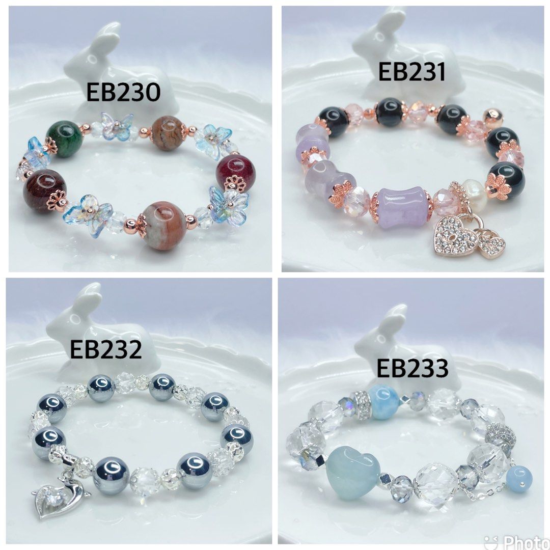 Crystal Bracelets (EB222264), Women's Fashion, Jewelry & Organisers
