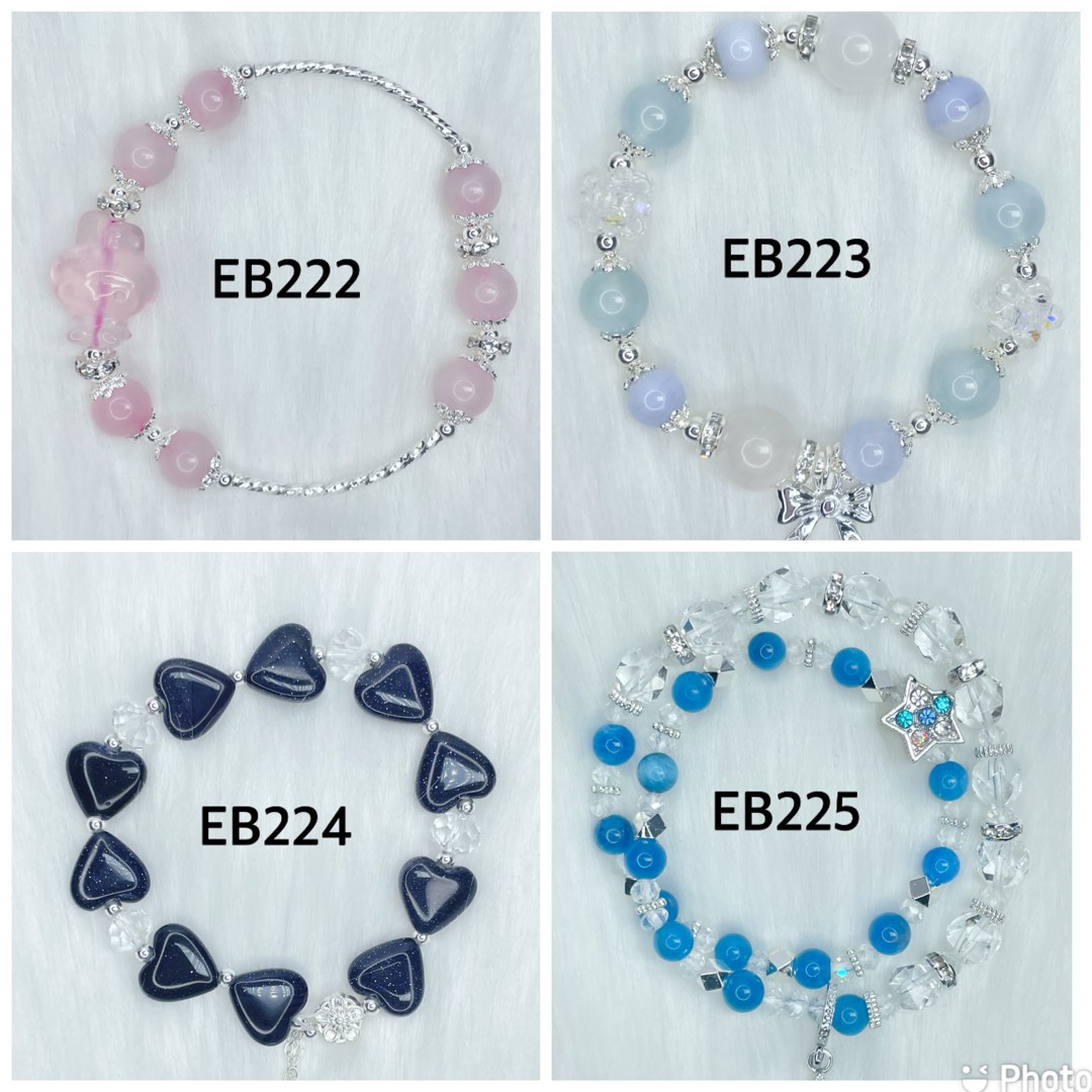 Crystal Bracelets (EB222264), Women's Fashion, Jewelry & Organisers