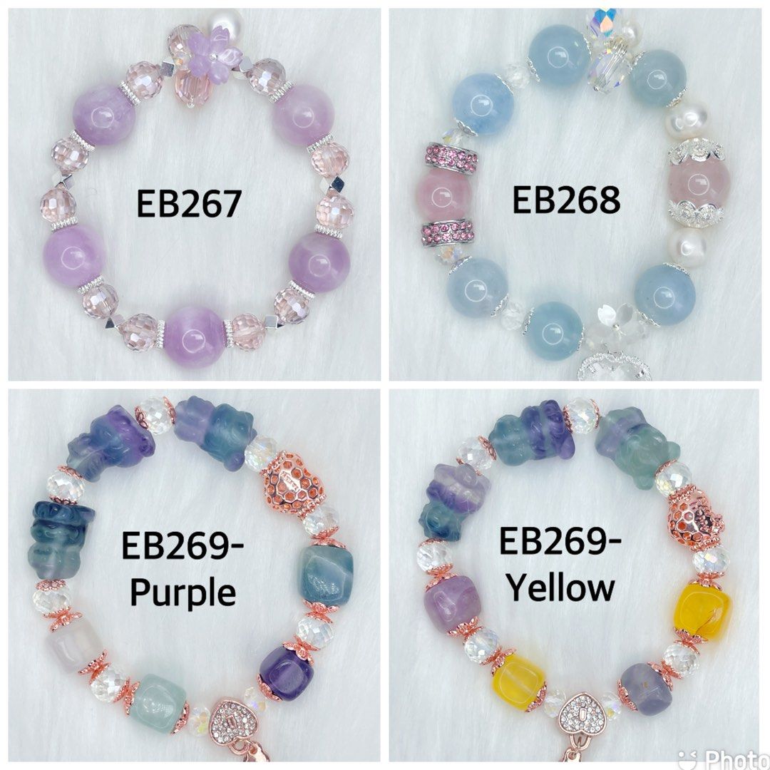 Crystal Bracelets (EB267301), Women's Fashion, Jewelry & Organisers