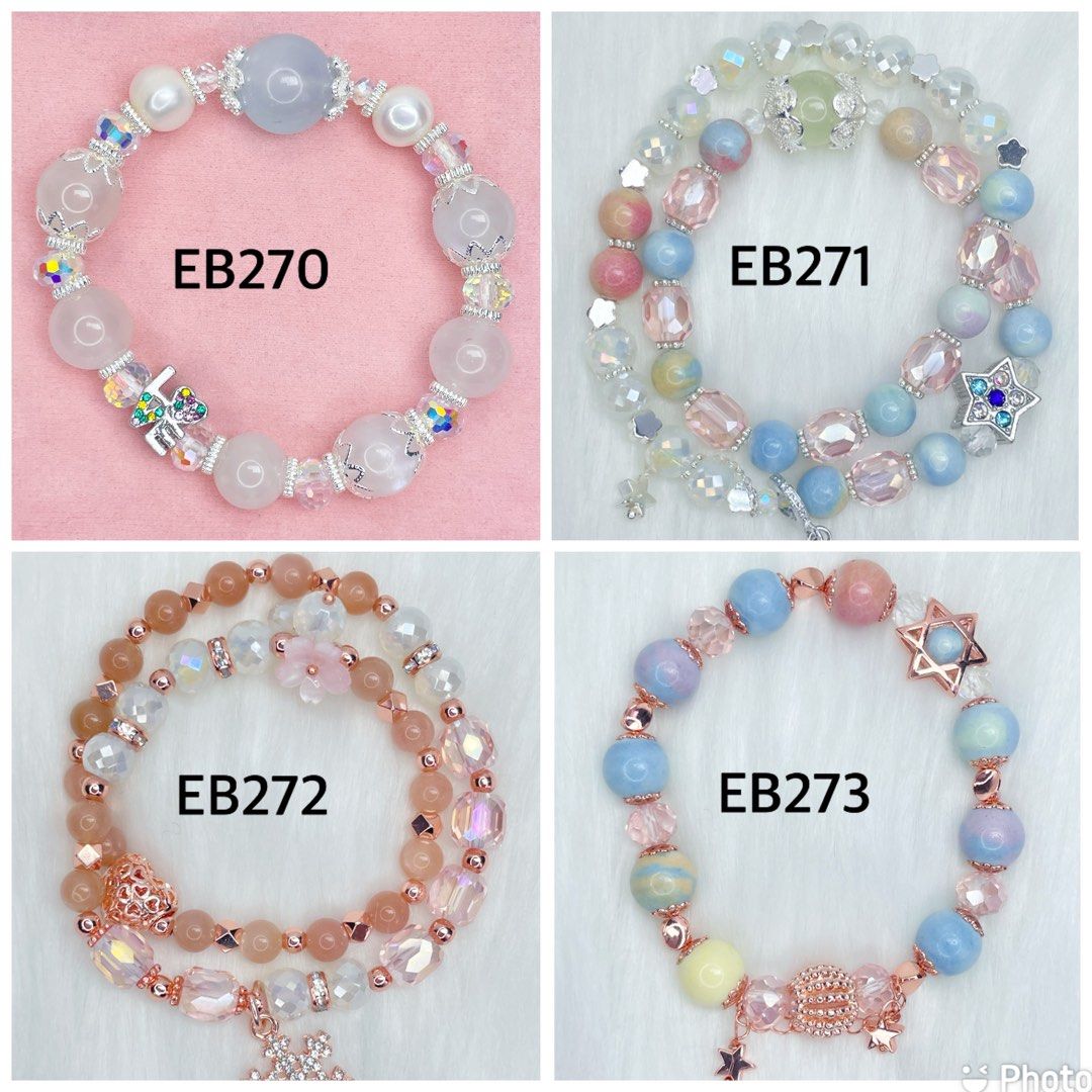 Crystal Bracelets (EB267301), Women's Fashion, Jewelry & Organisers