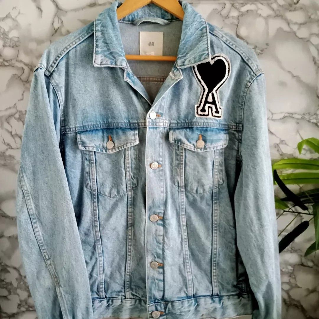 Custom Hand Painted Denim Jacket Title: John Lennon 