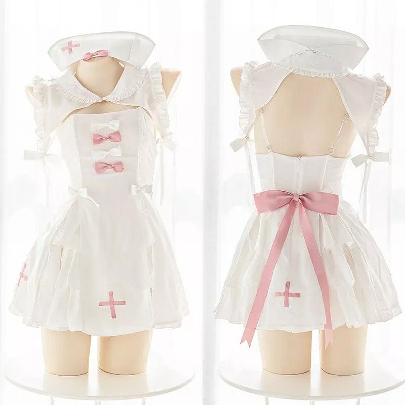 Kawaii cheap nurse costume