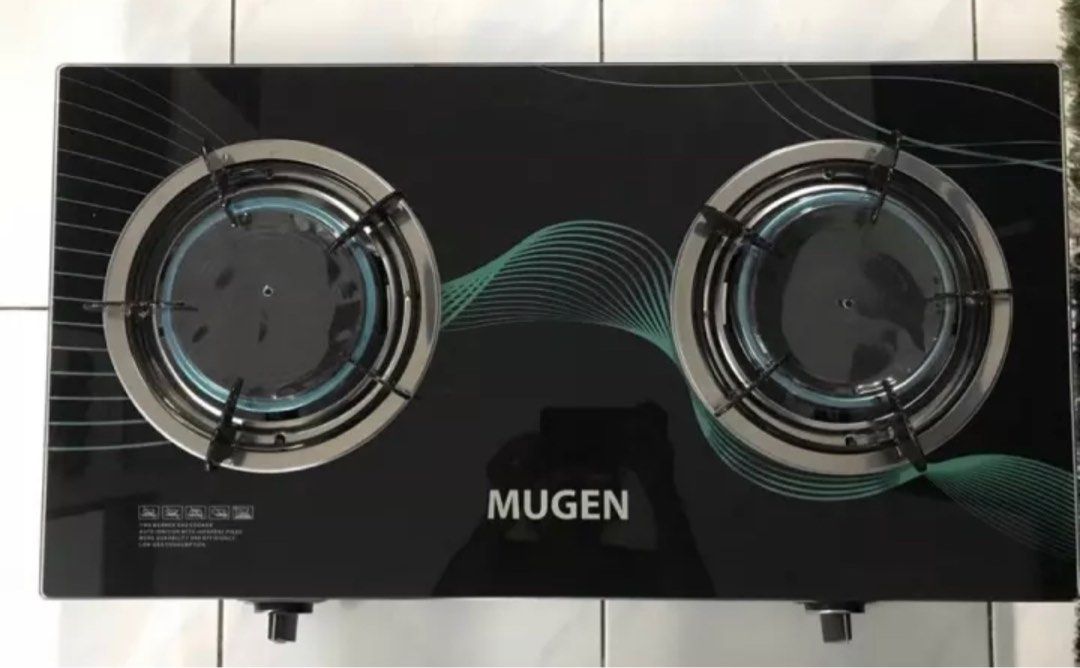Mugen glass top on sale infrared gas cooker 2.0