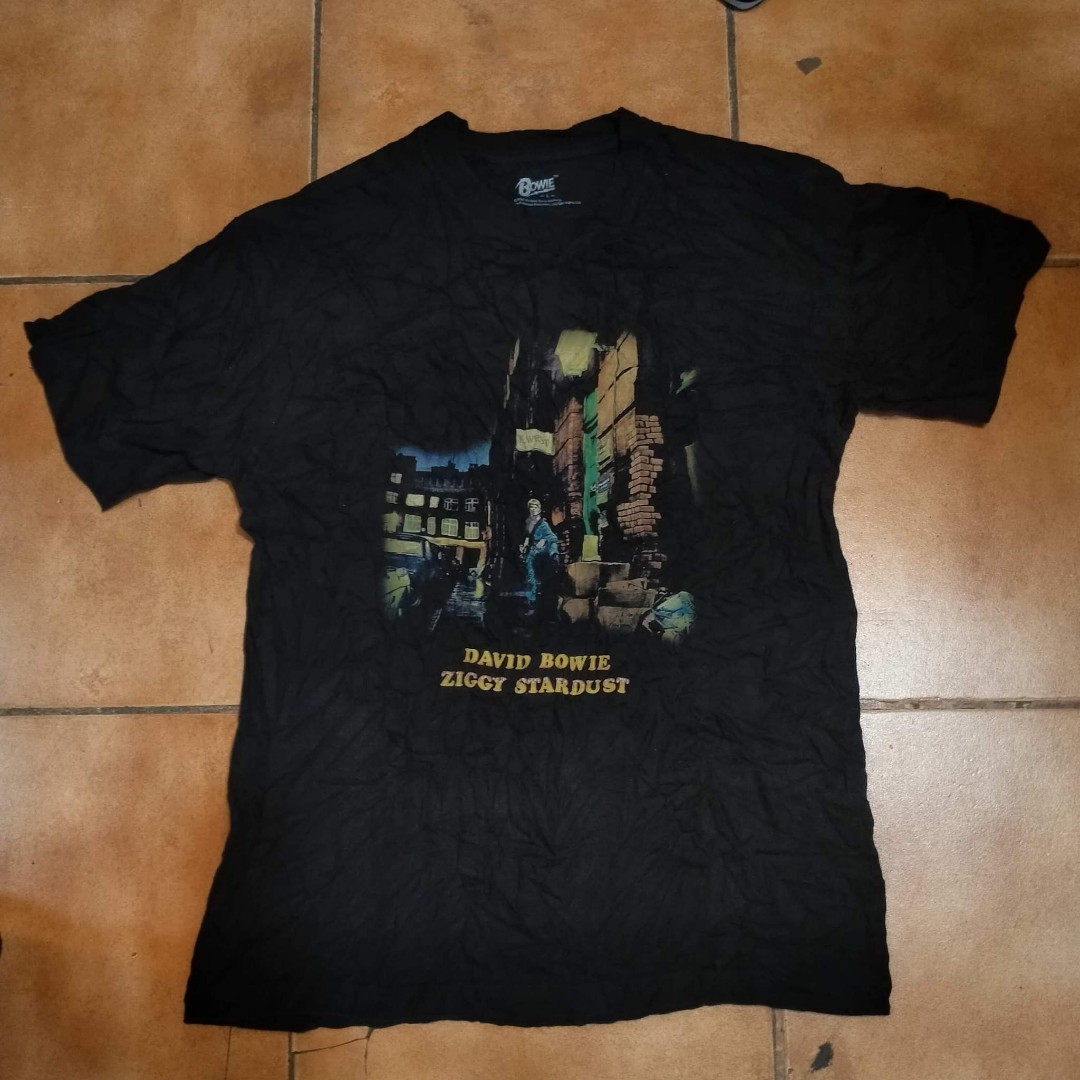 David Bowie, Men's Fashion, Tops & Sets, Tshirts & Polo Shirts on Carousell