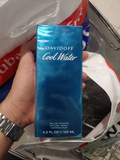 David off coolwater 125ml perfume cologne