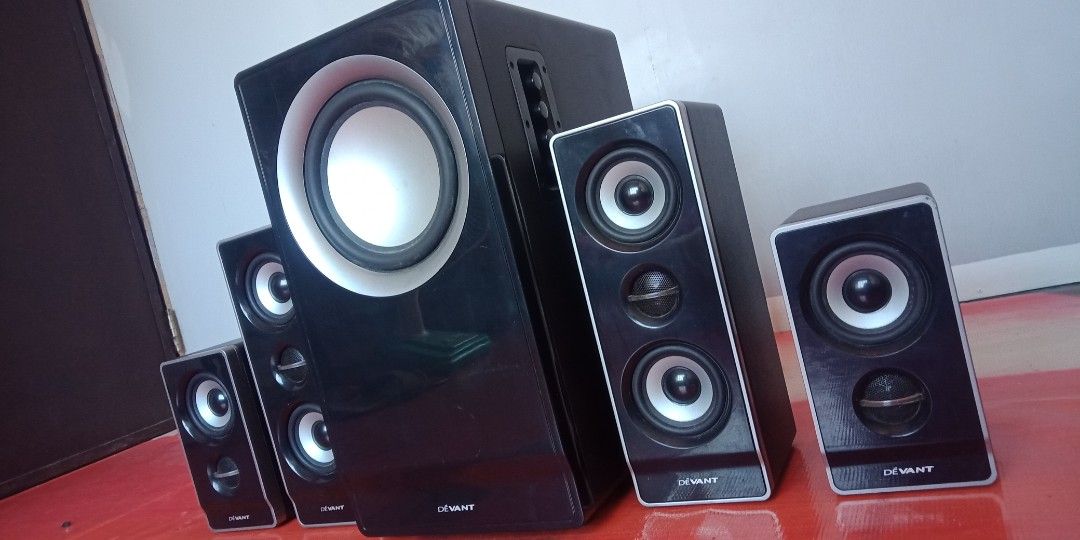RUSH RUSH !DEVANT HOME THEATER AND MULTI MEDIA SPEAKER SYSTEM, Audio