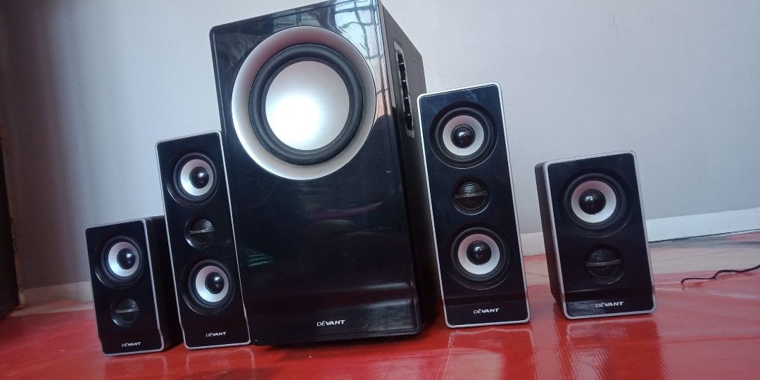 RUSH RUSH !DEVANT HOME THEATER AND MULTI MEDIA SPEAKER SYSTEM, Audio