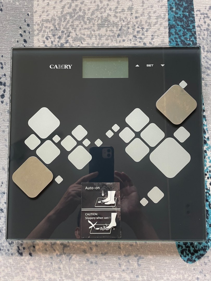 Digital Weighing & Body Fat Monitoring Scale, Health & Nutrition