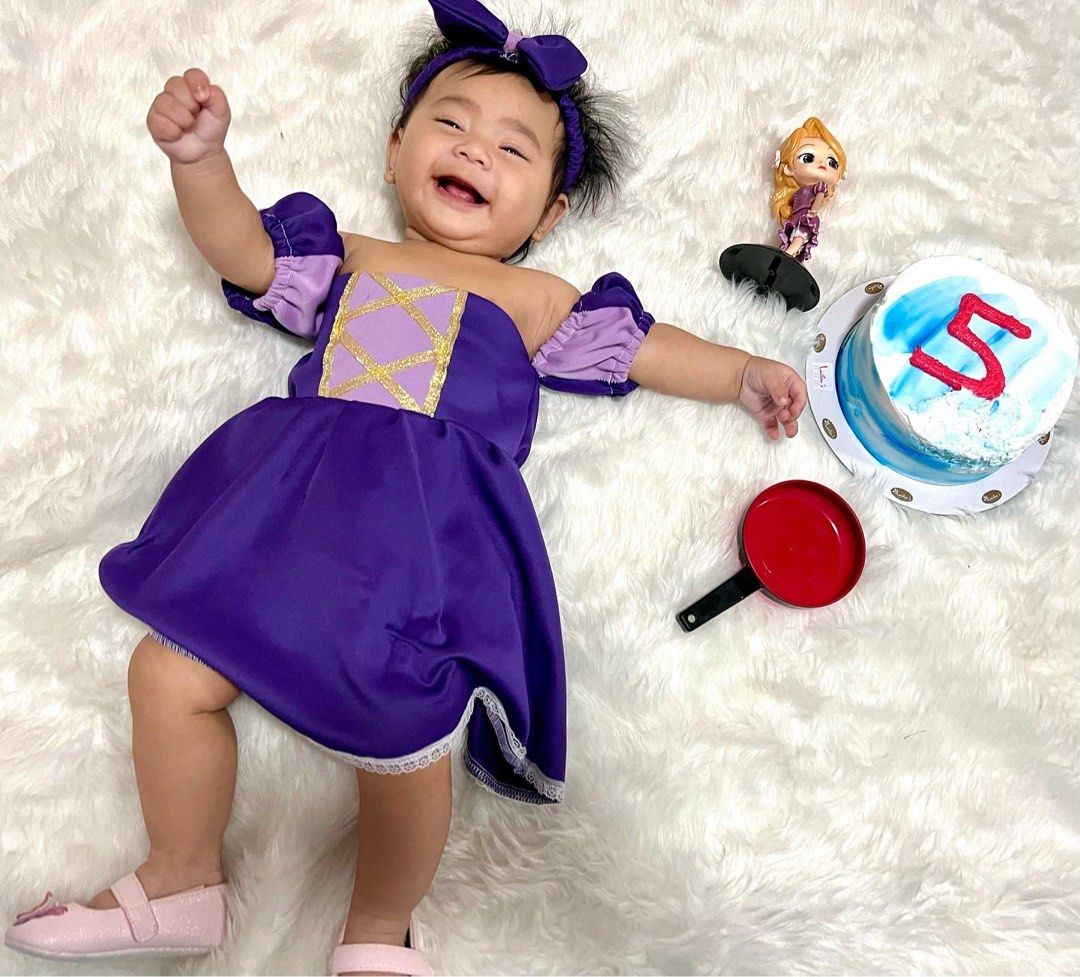 Rapunzel store baby dress