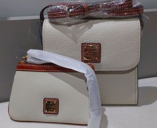 Dooney & Bourke Desert Hallie Leather Crossbody Bag, Best Price and  Reviews