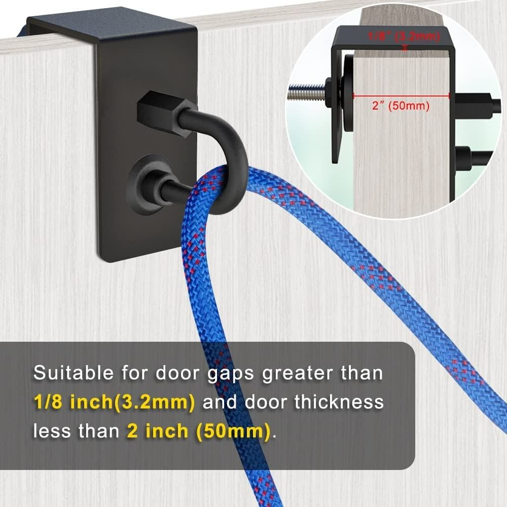 Door mounted deals resistance gym
