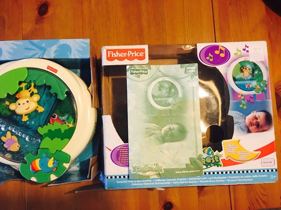Fisher price waterfall soother hot sale