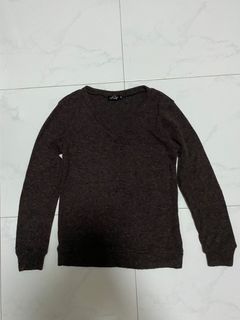 Fleece V neck outerwear