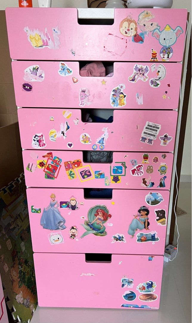 FREE ikea kids drawer, Furniture & Home Living, Furniture, Shelves