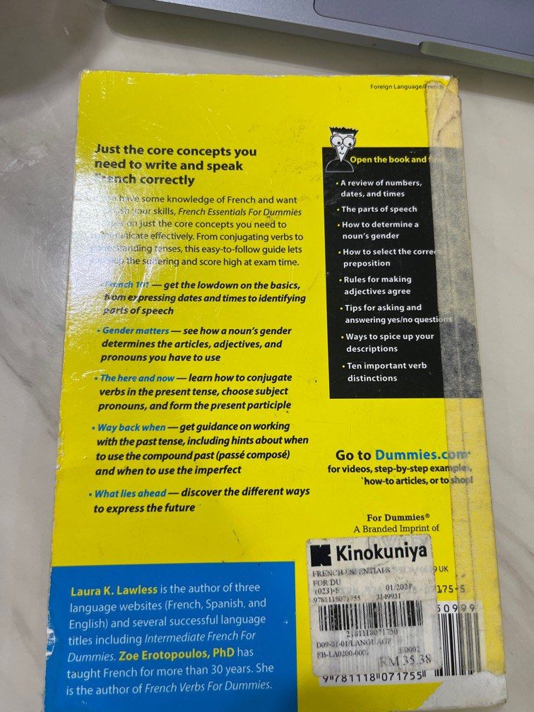 French Essentials for Dummies, Hobbies & Toys, Books & Magazines