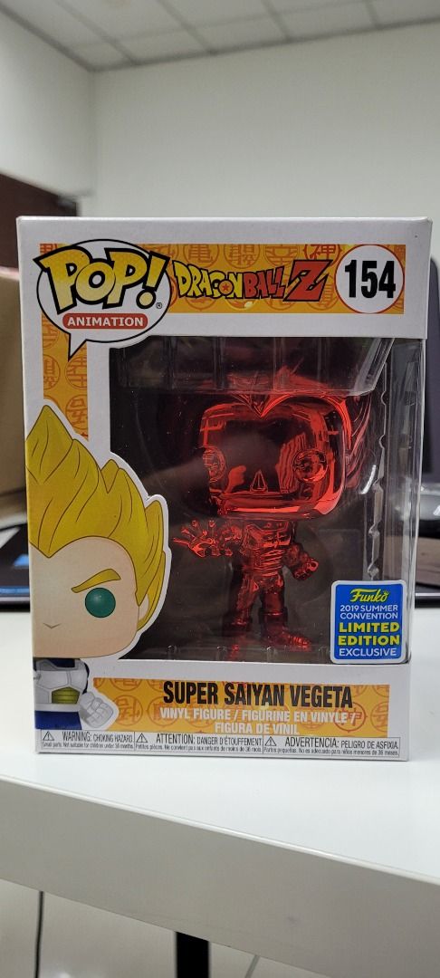 Red chrome vegeta funko pop outlet