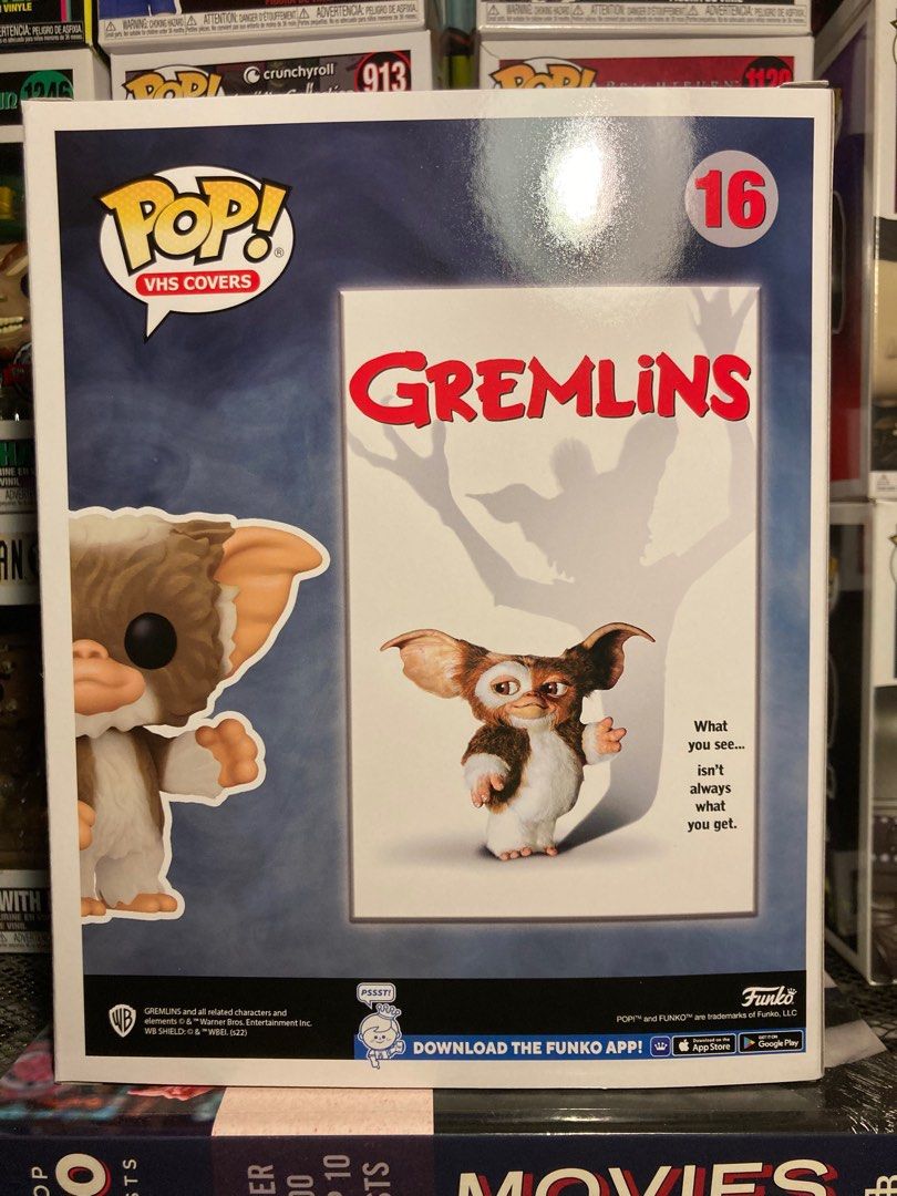 Gremlins - Gizmo Funko Pop Inspired Movie Poster Postcard for Sale by  merchfighter