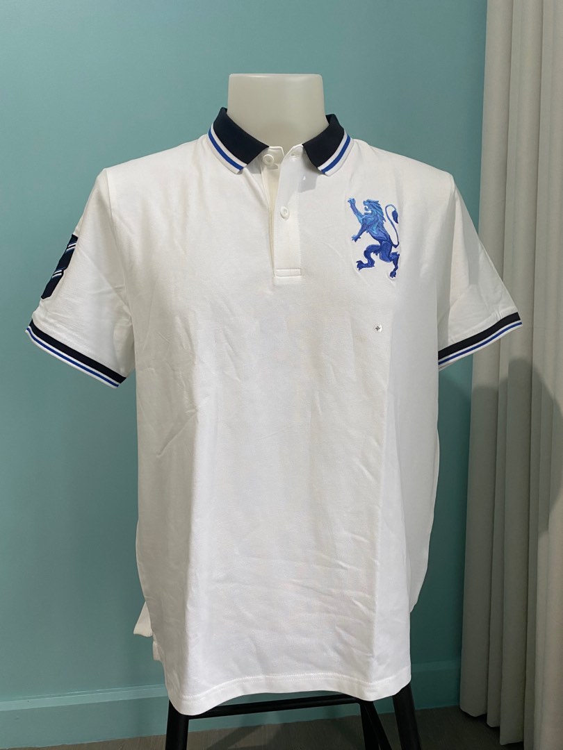 Giordano Men Lion Polo Shirt, Men's Fashion, Tops & Sets, Tshirts