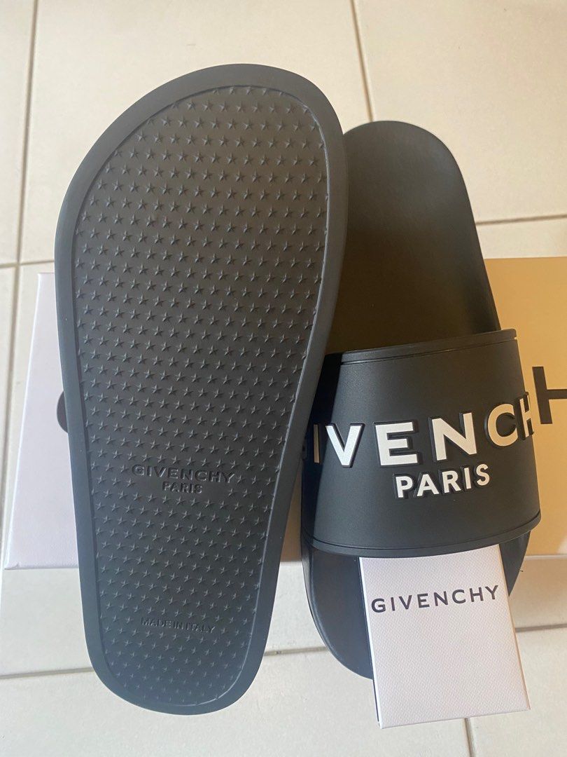 Givenchy Pool Slides, Men's Fashion, Footwear, Flipflops and Slides on