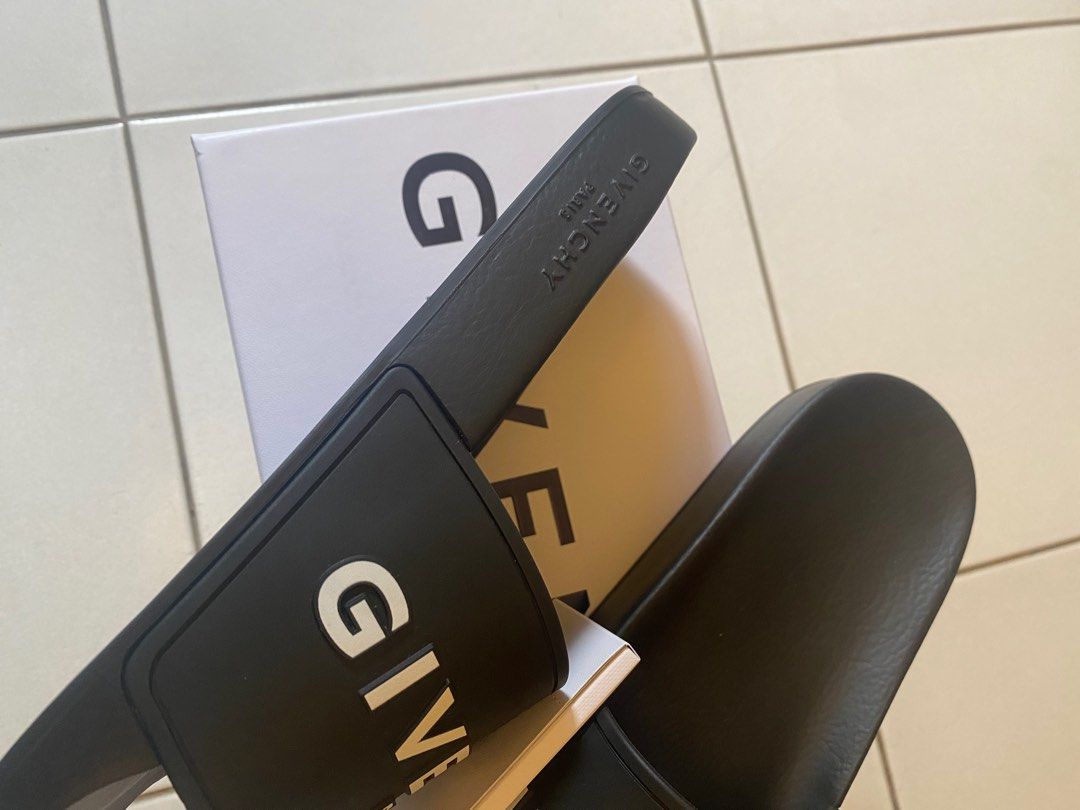 Givenchy Pool Slides, Men's Fashion, Footwear, Flipflops and Slides on