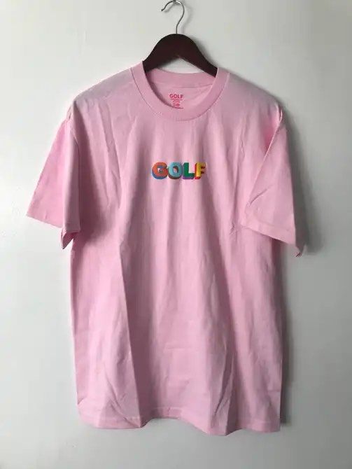Golf wang pink tee new arrivals