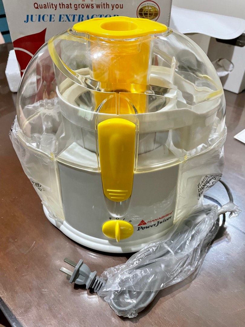 Hanabishi Juice Extractor, TV & Home Appliances, Kitchen Appliances