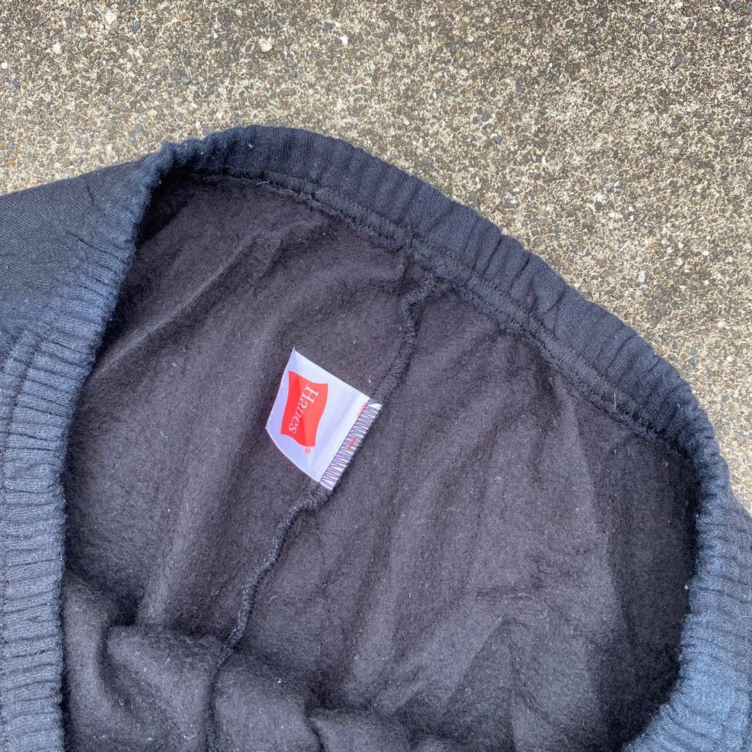 Hanes black 2025 sweatpants