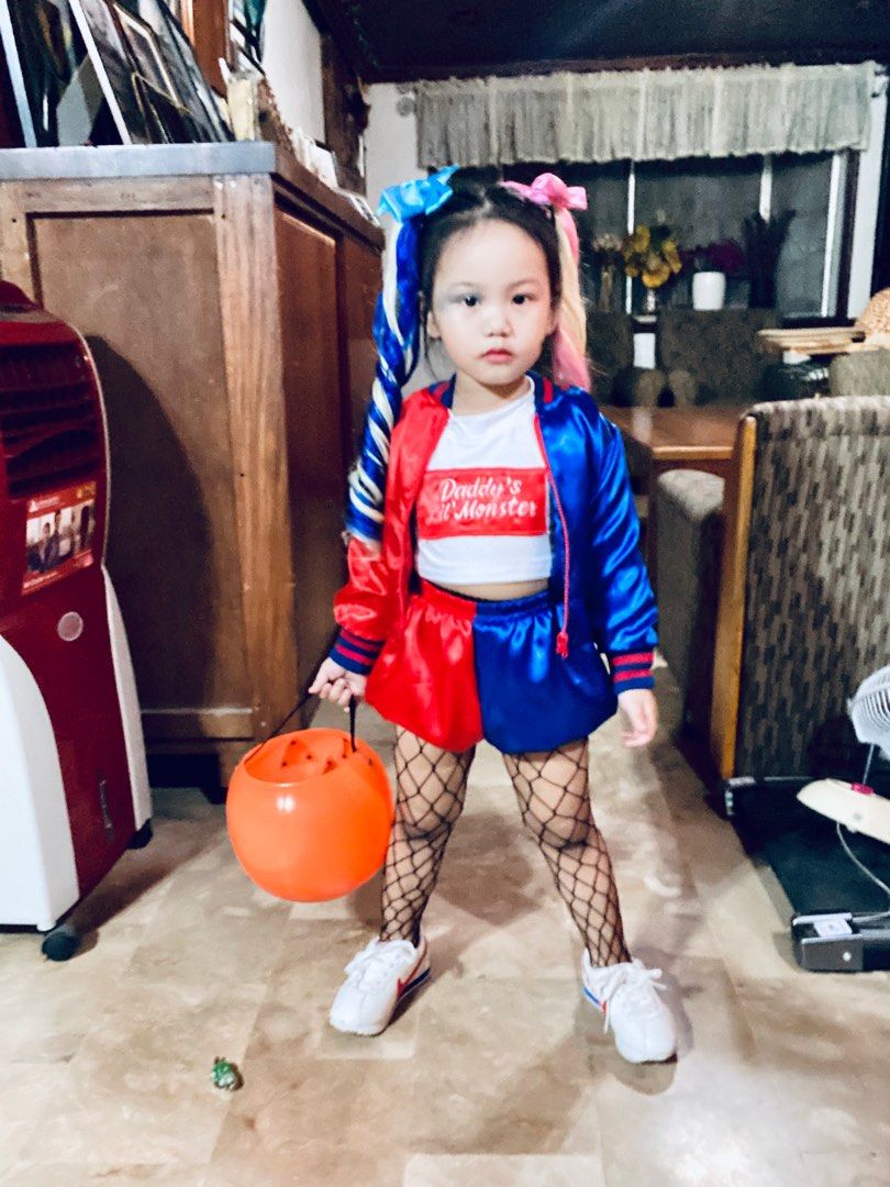 Harley Quinn Set/Costume (Category: Babies & Kids Fashion) located in Paranaque City. Submitted by trshv (Listing ID 1194923433, Image 1). Description: .