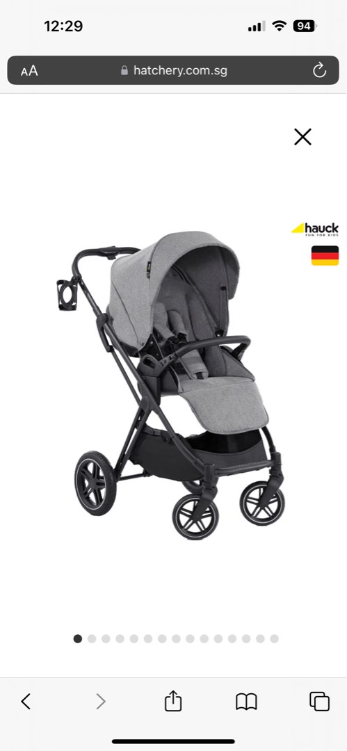 Hauck Vision X, Babies & Kids, Going Out, Strollers on Carousell