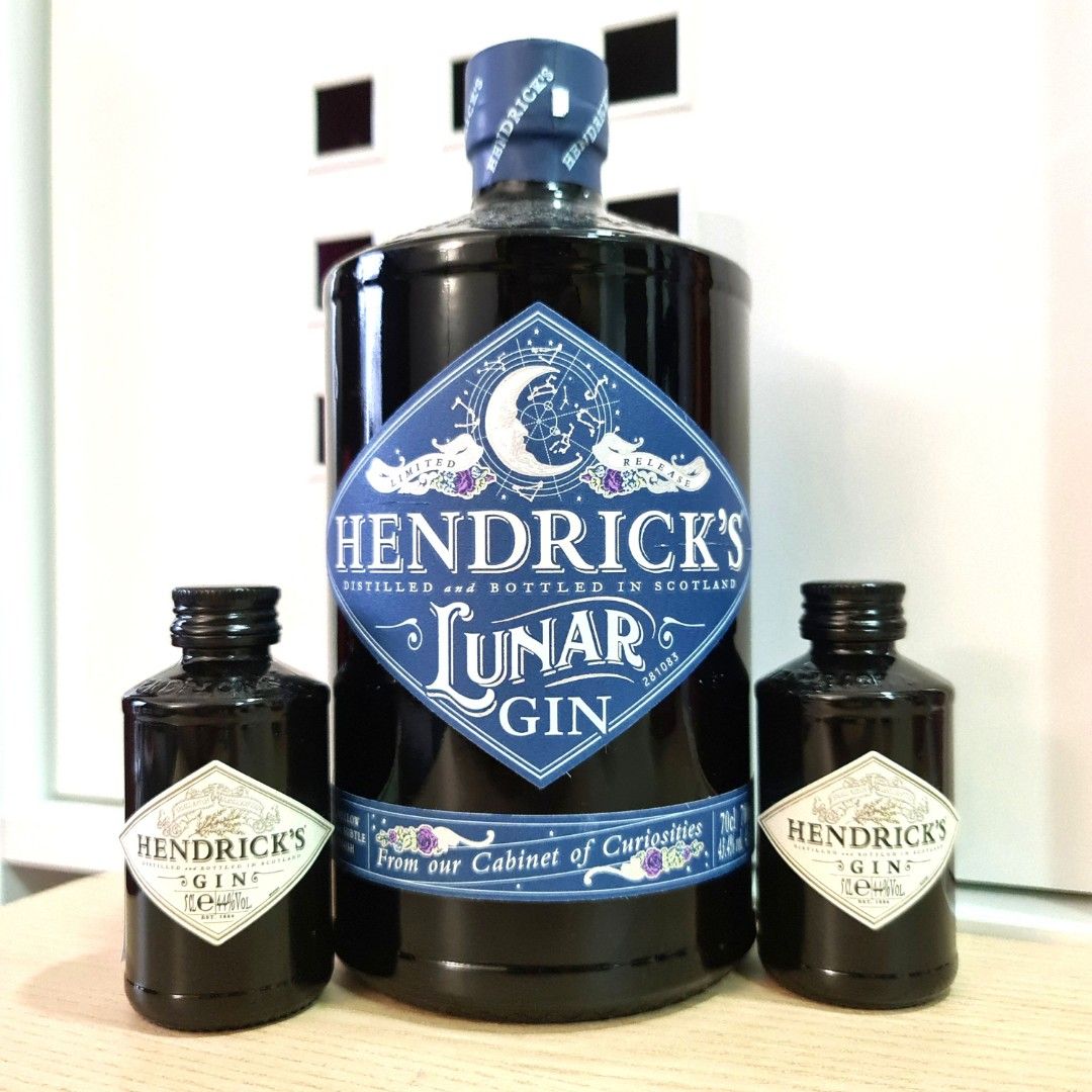 Hendricks Gin, Limited Released Lunar (With Free Gift), Food & Drinks