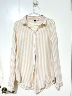 HnM Nude Stripes