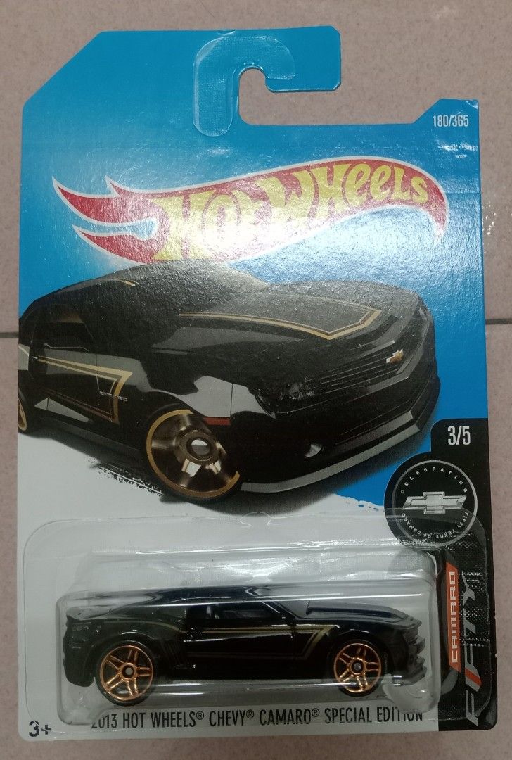 Hot Wheel CAMARO CHEVY 2013 Special Edition Black Year 2015