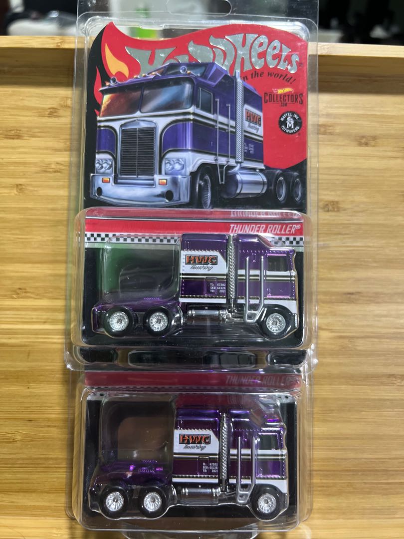 hot wheels rlc thunder roller